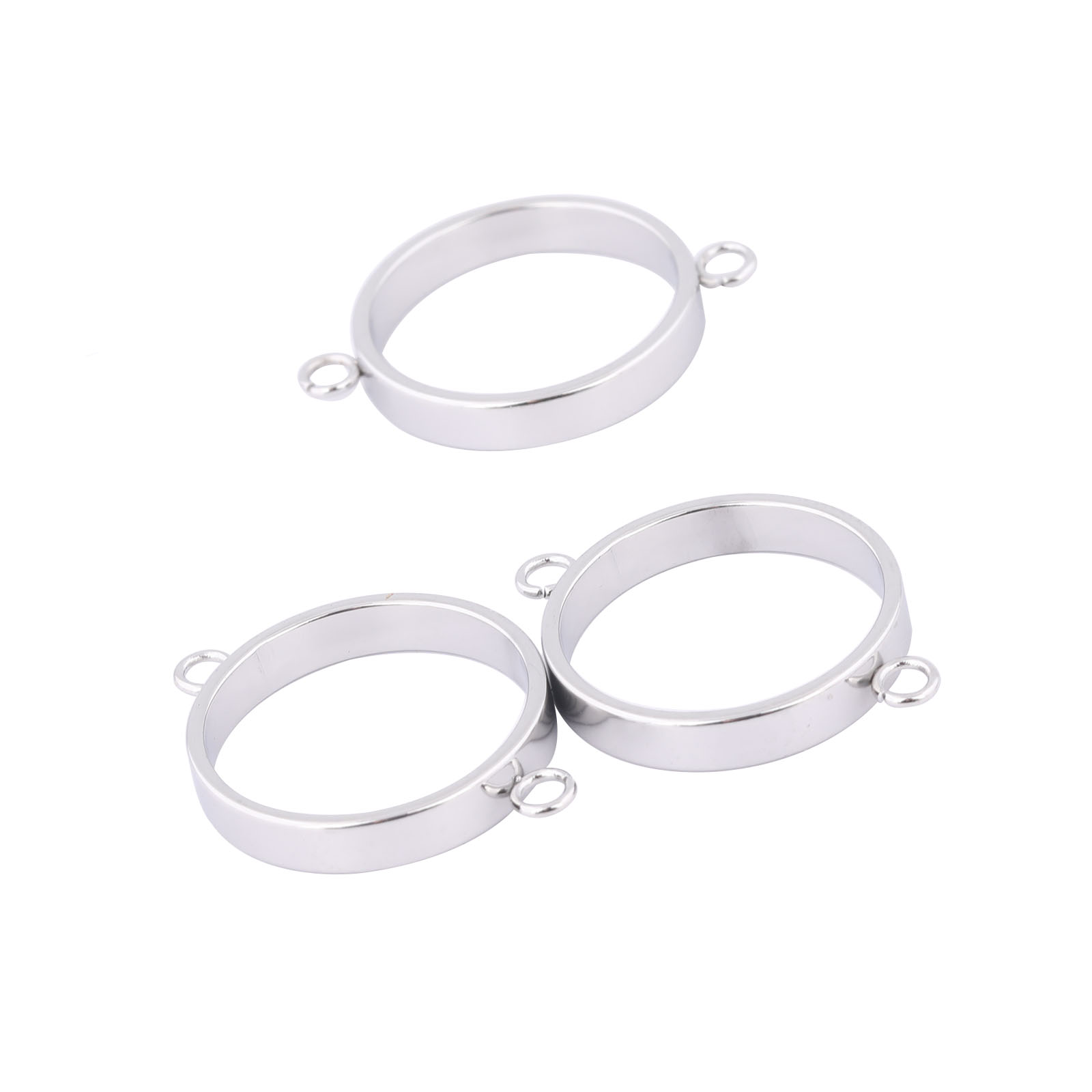 Pendant Blank Bezel - 10 pçs de aço inoxidável 14mm