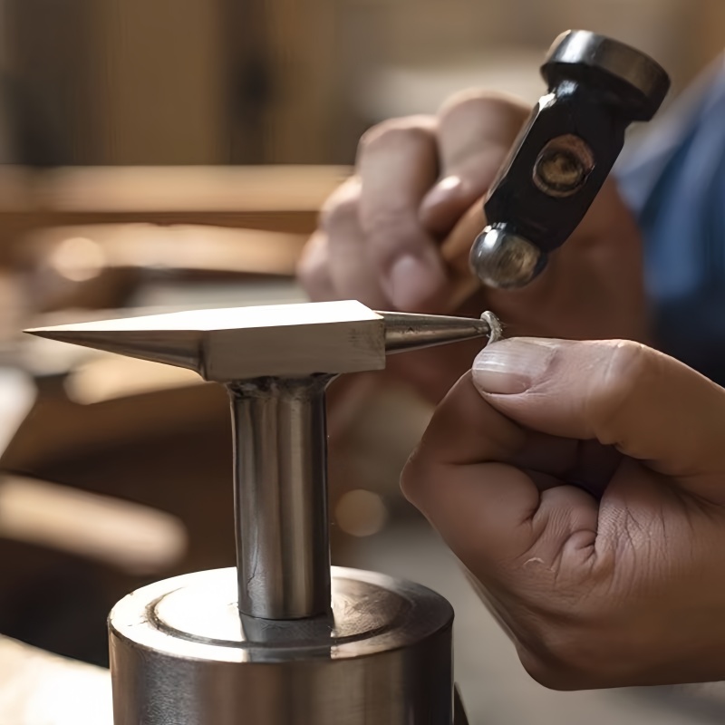 Jewelry Making Anvil - Bloco de Bancada Profissional para Joalheria
