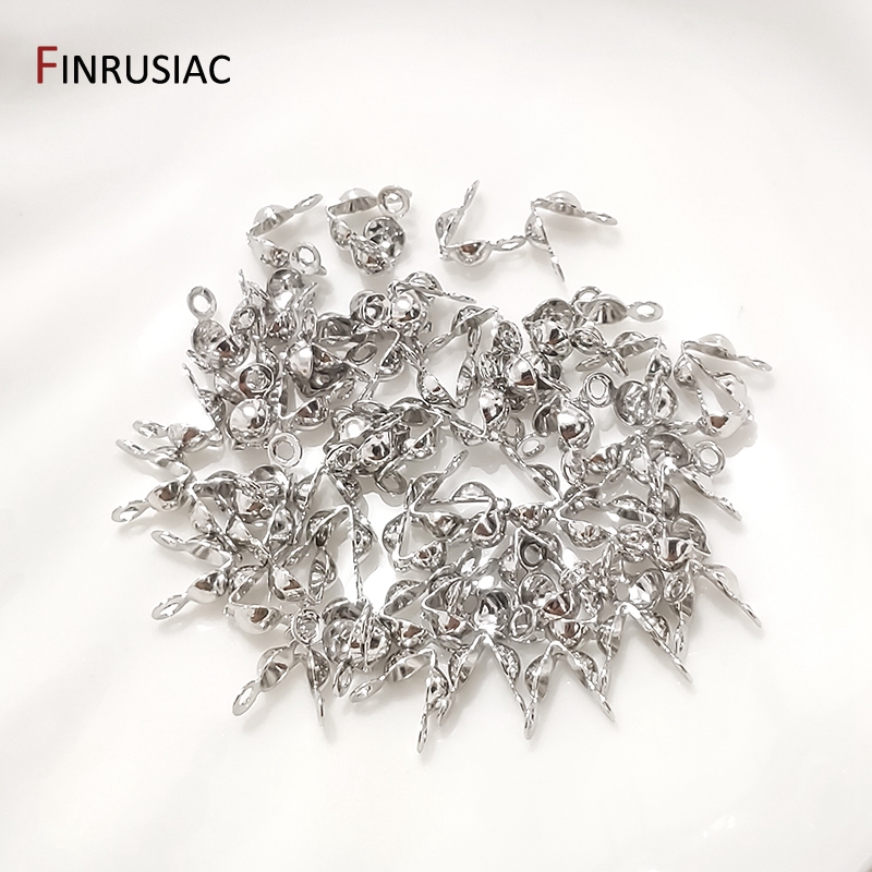 Jewelry Making Knots For Clasps - 3mm/4mm calotte crimp bead ponta nó