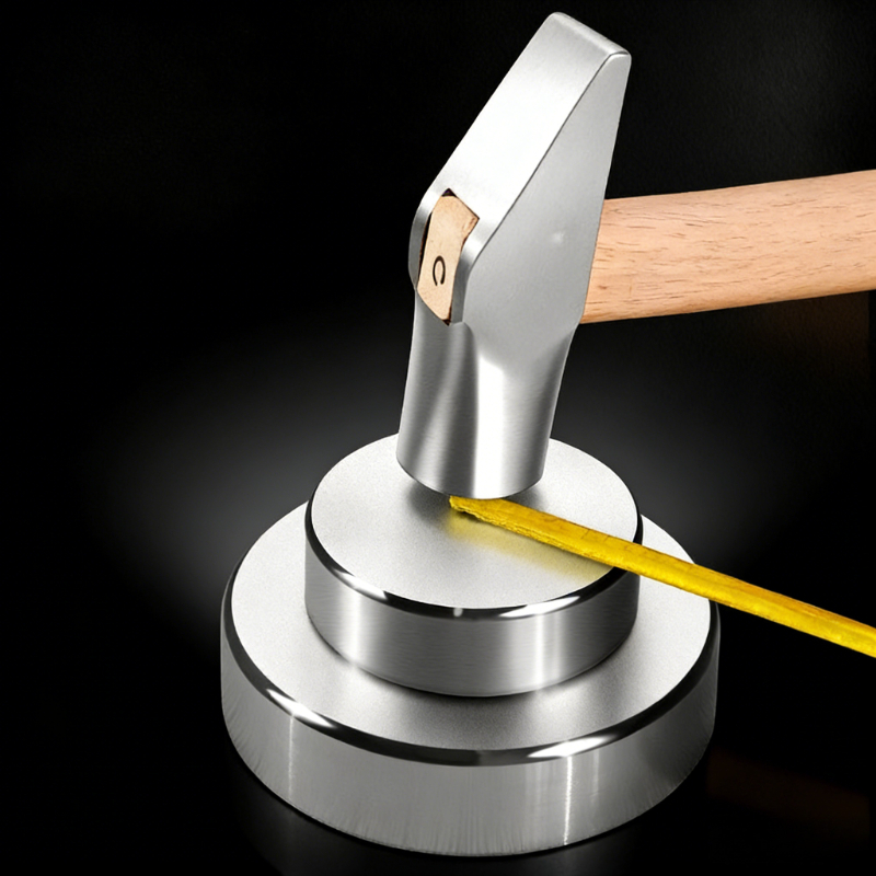 Jewelry Making Anvil - Bloco de Bancada de Aço Reforçado