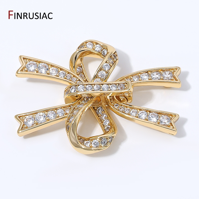 Jewelry Making Knots For Clasps - Fechos de encaixe em latão banhado