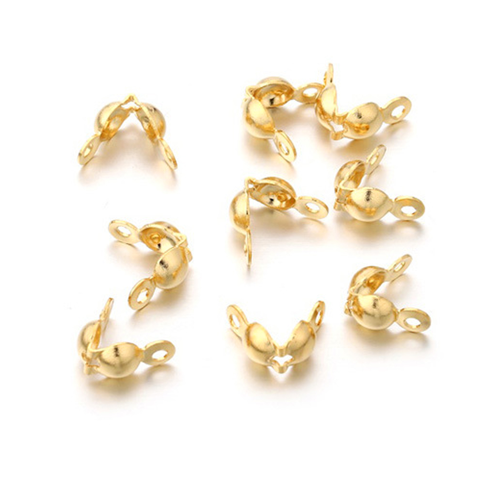 Jewelry Making Knots For Clasps - 100 peças de aço inoxidável banhado