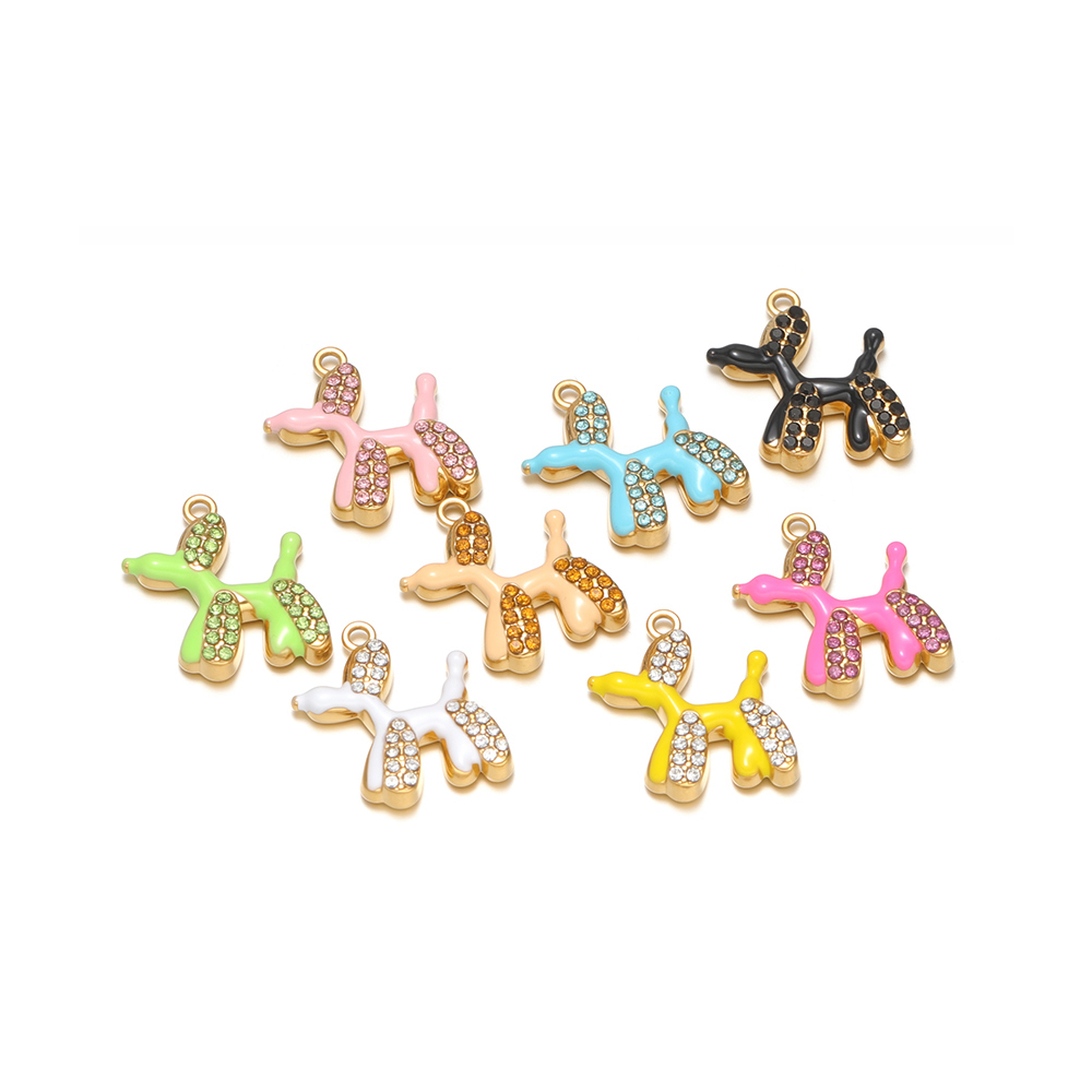 4 Peças de Pingentes de Cão Ba - Jewelry Making 4 Year Old avaliação e preço