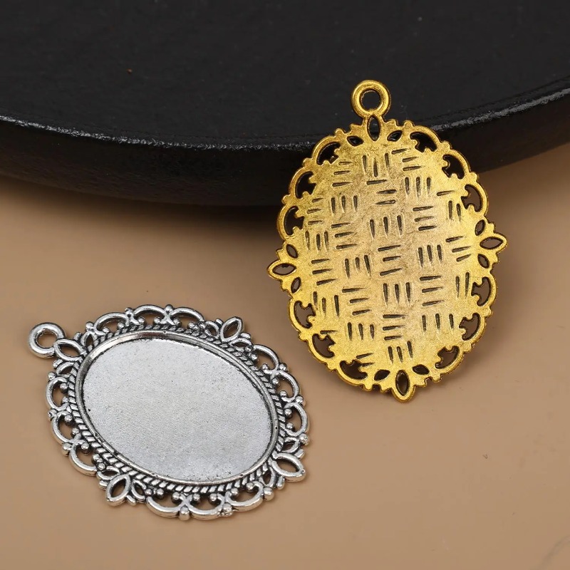 Bases de Pingente Vintage Ovai - Pendant Blank Bezel avaliação e preço