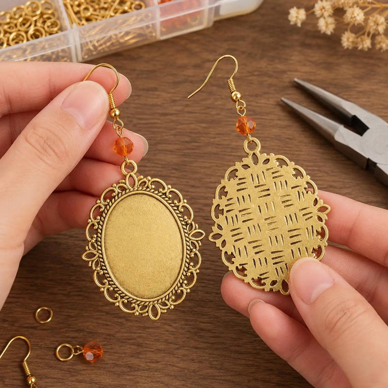 Bases de Pingente Vintage Ovai - Pendant Blank Bezel avaliação e preço