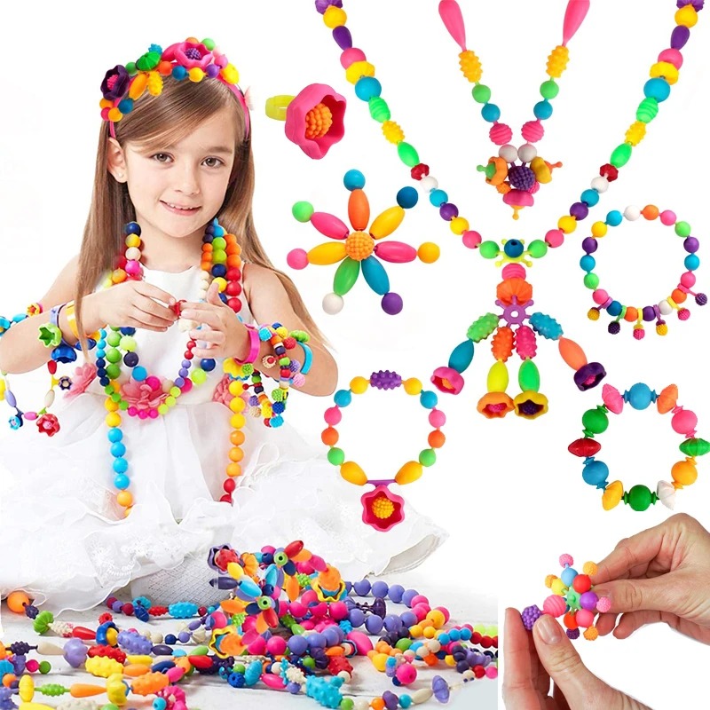 188-608 pçs pop contas criança - Jewelry Making 4 Year Old avaliação e preço