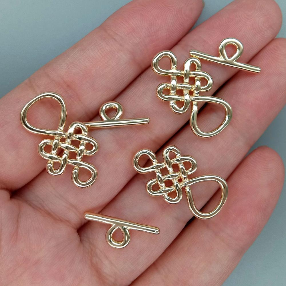 Atacado 10 conjuntos true-love - Jewelry Making Knots For Clasps avaliação e preço