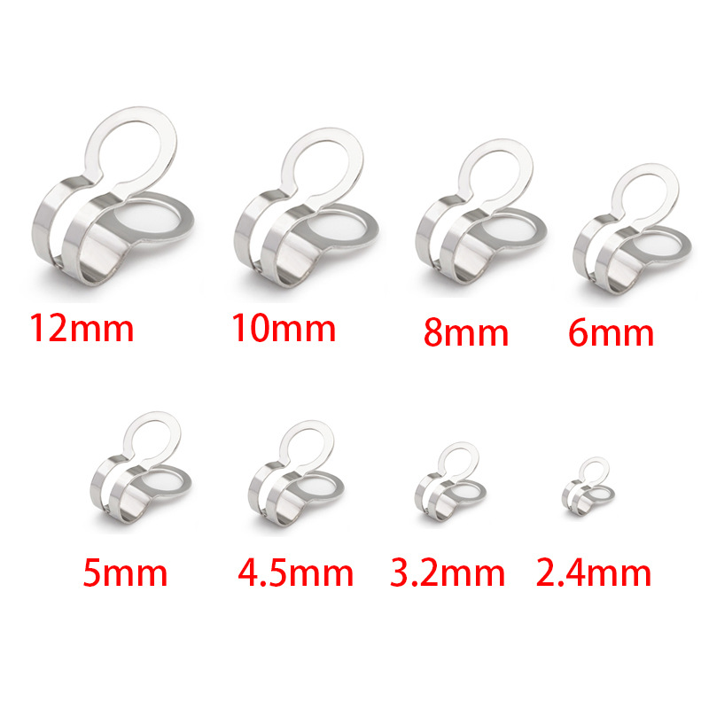 50 pçs de aço inoxidável bola  - Jewelry Making Knots For Clasps avaliação e preço