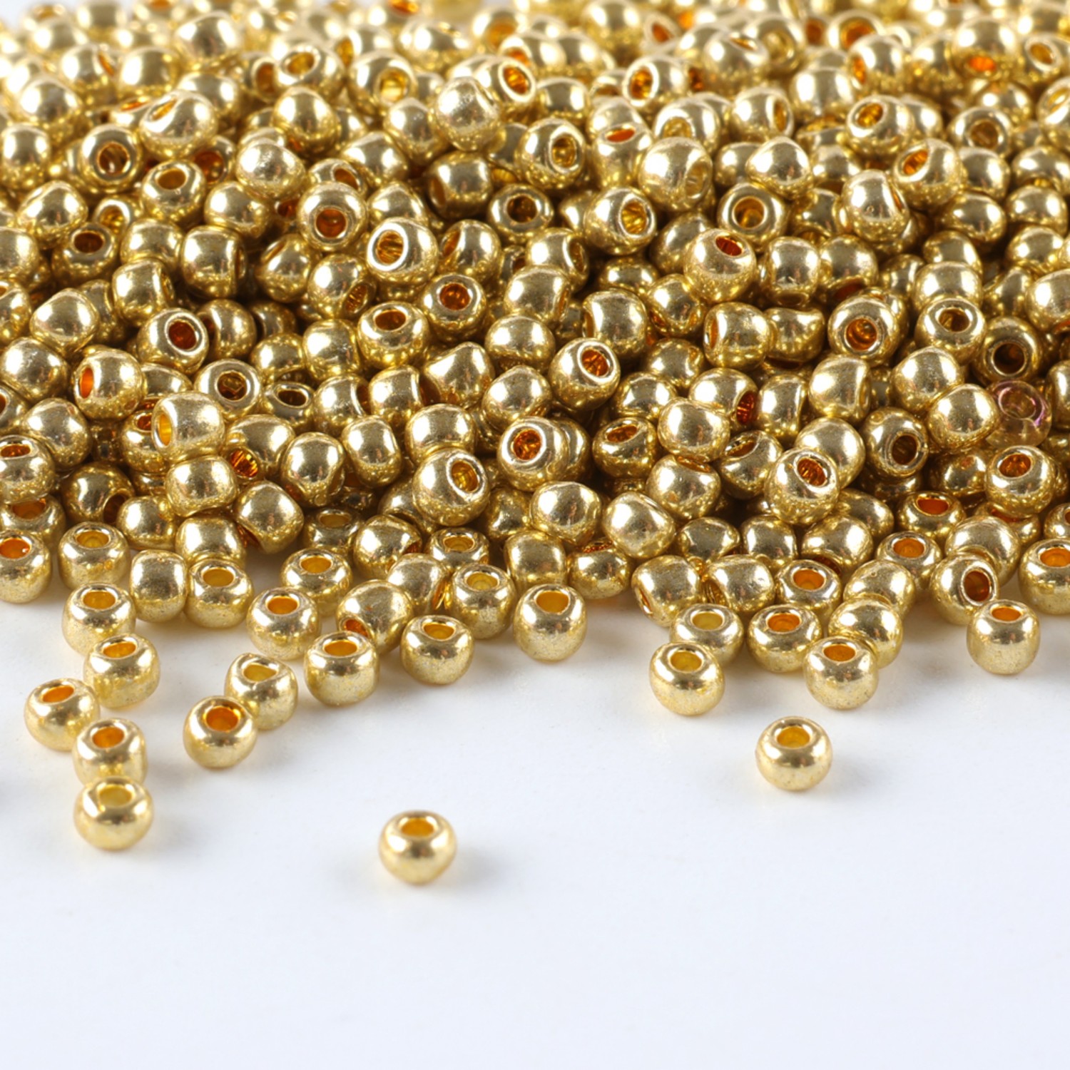 Miçangas Redondas Metálicas CJ - Seed Bead Tube avaliação e preço