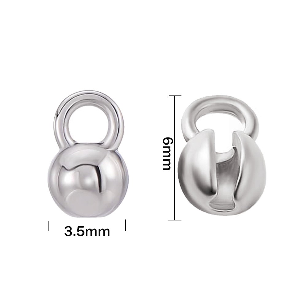 10 peças de Pontas de Crimpage - Jewelry Making Knots For Clasps avaliação e preço