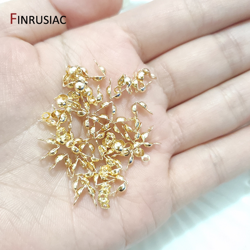 3mm/4mm calotte crimp bead pon - Jewelry Making Knots For Clasps avaliação e preço