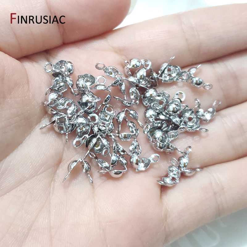 3mm/4mm calotte crimp bead pon - Jewelry Making Knots For Clasps avaliação e preço