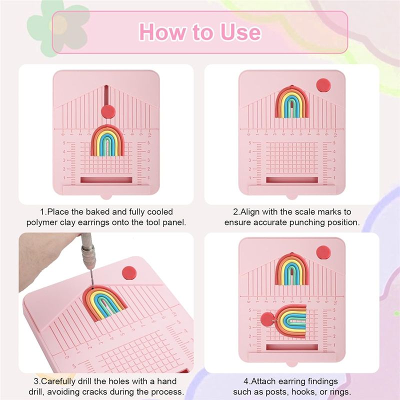 Guia de perfuração para brinco - Jewelry Making Guide avaliação e preço