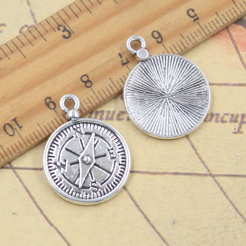 10 pçs encantos guia de bússol - Jewelry Making Guide avaliação e preço