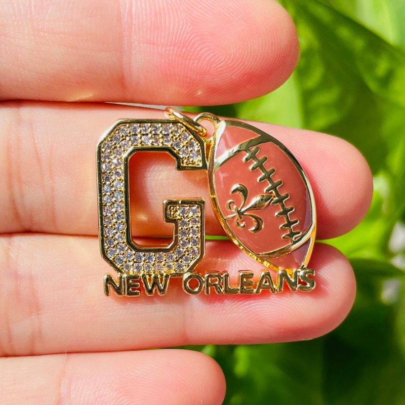 5 pçs micro pave go nova orlea - Jewelry Making New Orleans avaliação e preço