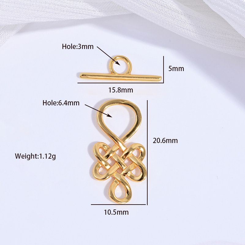 Nó chinês de prata esterlina s - Jewelry Making Knots For Clasps avaliação e preço